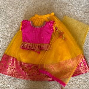 Girls Indian outfit lehenga choli